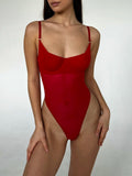 NAPOLI Red Bodysuit