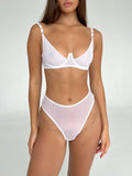 Lingerie Bridal Set with High Thong / XWOMAN
