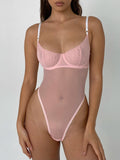 Pink Bodysuit / XWOMAN