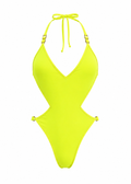 Monaco One-Piece Swimsuit – Neon Yellow | X WOMAN (Copy)