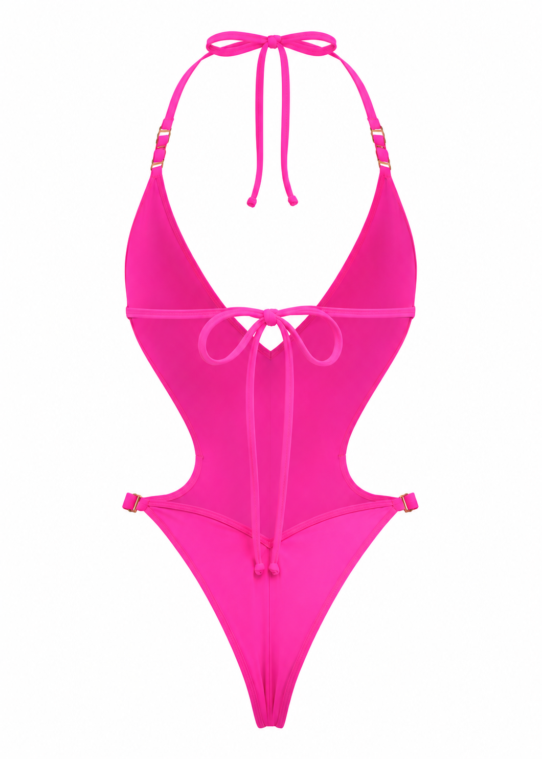 Monaco One-Piece Swimsuit – Hot Pink | X WOMAN
