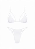 Ibiza White Bikini | Luxury Women's Swimwear | X WOMAN