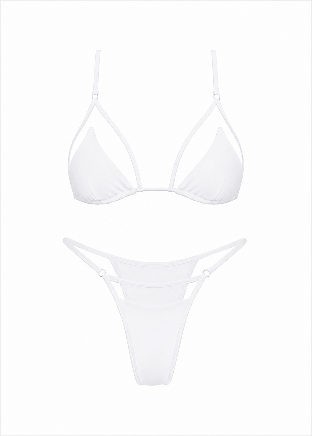Ibiza White Bikini | Luxury Women's Swimwear | X WOMAN