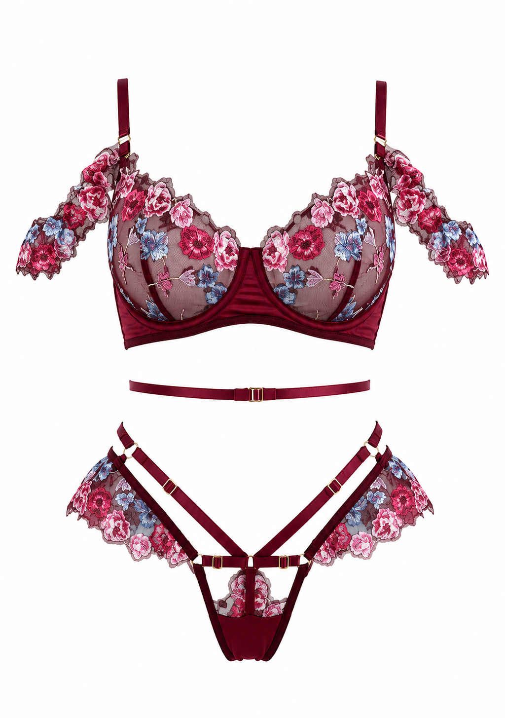lace luxury 3 piece set