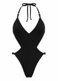Monaco One-Piece Swimsuit – Black | X WOMAN