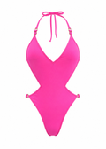 Monaco One-Piece Swimsuit – Hot Pink | X WOMAN