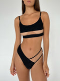 Bikini Black V-Thong / XWOMAN